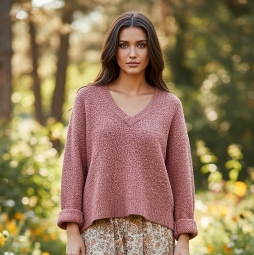 Anthropologie Sleeping On Snow Wool Blend Sweater